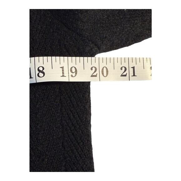 Rag & Bone Women's V-Neck Black Cashmere Knit Long Sweater Size Small - Picture 4 of 7